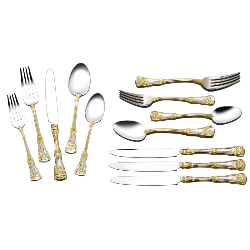 Royal Albert Old Country Roses 20-Piece Flatware Set - Image 2